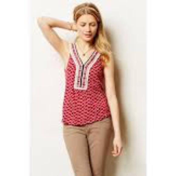 ANTHROPOLOGIE AKEMI KIN BOHO CHIC LUXE EMBROIDERED - Picture 4 of 7